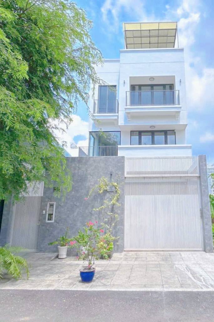 Quận 2 - Tối thời điểm hiện tại trang chủ okvip có bao nhiều trang thành viên được hiện thị trên trang chủ nhà phố, KDC Đông Thủ Thiêm, 8x24m (192m²), 1 trệt 3 lầu, đường lớn, giá chỉ 35tr/th